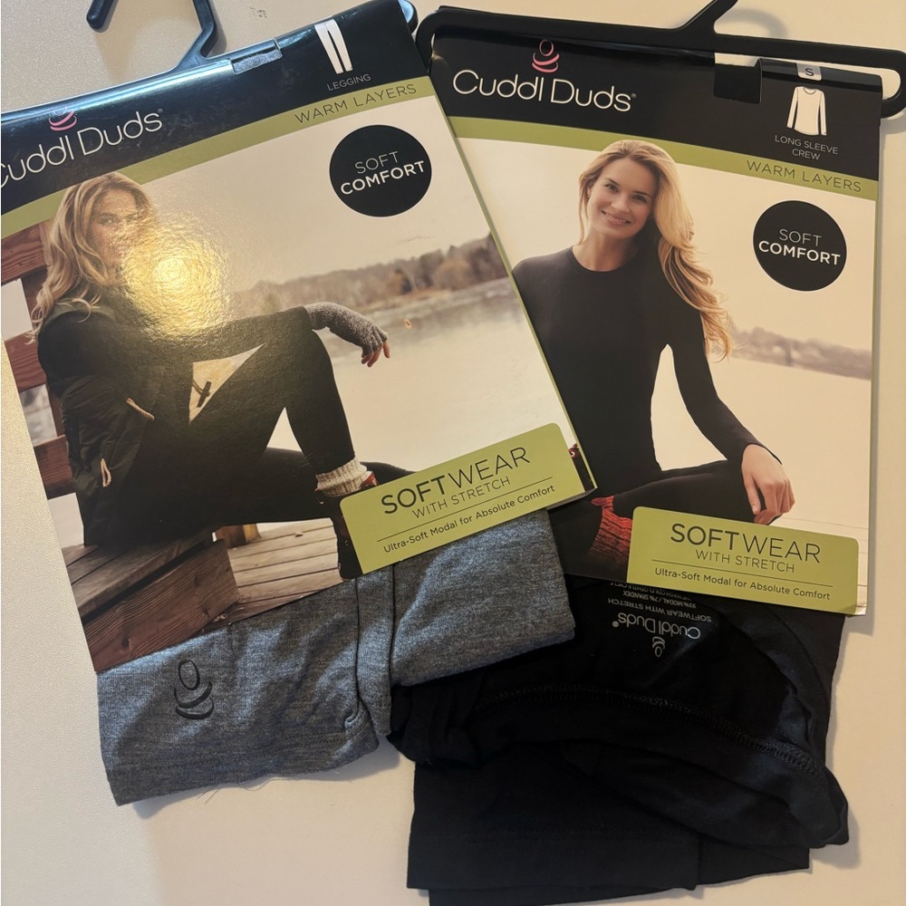 NWT Cuddl Duds long sleeve and pants